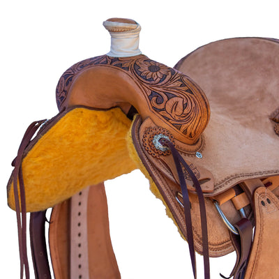 Syd Hill BARWON ROPER WESTERN SADDLE