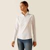 Ariat Womens SUNSTOPPER 3.0 LONG SLEEVE TOP - White