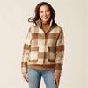 ARIAT Womens MARLAND JACKET in CAMEL BUFFALO PLAID