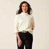 Ariat Womens NOVATO Sweater in Vanilla Ice