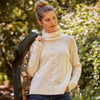 Ariat Womens NOVATO Sweater in Vanilla Ice