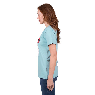 Wrangler Womens ATHENA Short Sleeve Tee - Light Blue