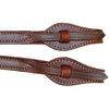 Leather Split Reins w Quick Change ends - 5/8 inch x 7Ft