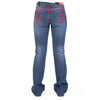 HOT SPRINGS COMFORT CUT HIGH RISE Jeans, 35 inch Leg. RED STITCH by Hitchley and Harrow SR2160