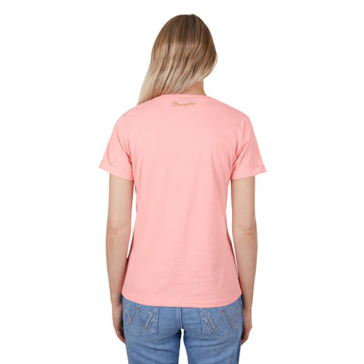 Wrangler DARCY Short Sleeve TEE - Peach