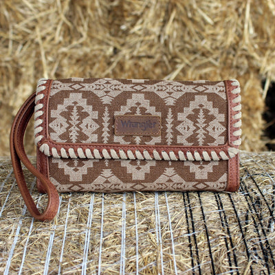 Southwestern DAKOTA Whipstitch Wallet Bag