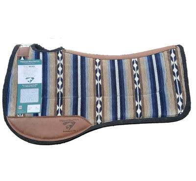 ER85 Diamond Wool Endurance Contoured Ranch Pad 1 inch - SQUARE