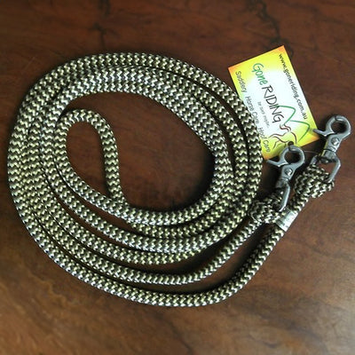 LightRider Rope Reins w S/Steel Clips